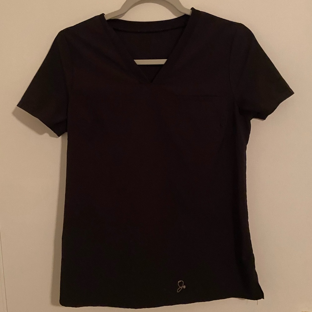 Jaanuu Black Women's XS scrub Top